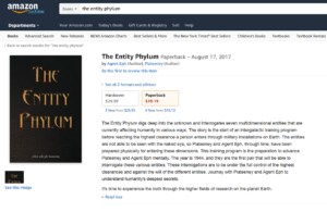 the entity phylum book order it now on amazon